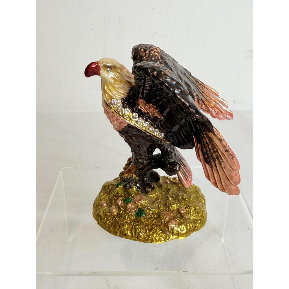 Multicolored Eagle Metallic Decorative Figurine